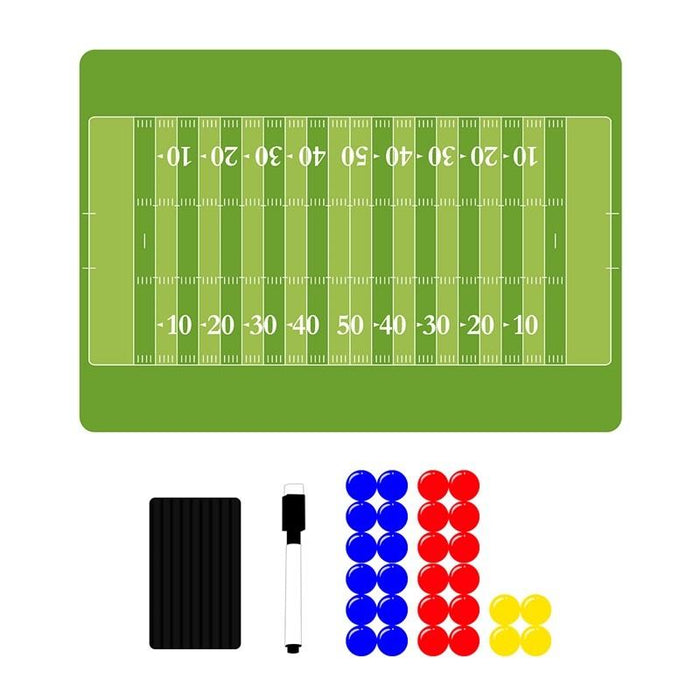 RAKU スポーツ作戦ボード A1大判サイズ サッカー ボード 野球 バスケ アメリカンフットボール 作戦盤 コーチングボード 戦略指導 裏面マグネット加工
