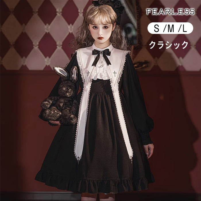 【7日内出荷】 Fearless コスプレ 衣装 ハロウィン ゴシック ゴスロリ パンク ロリータ ジャケット アウター スカート 衣装 制服 文化祭 学園祭 衣装 ハロウィンコスチューム ハロウィンコスプレ ワンピース コスプレ衣装 仮装