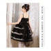 【7日内出荷】ロリータキャミワンピース ロリータドレス lolita キャミワンピース 袖なし 甘ロリ jsk デザインスカート リボン フリル 原宿 ガーリー 可愛い 春 夏