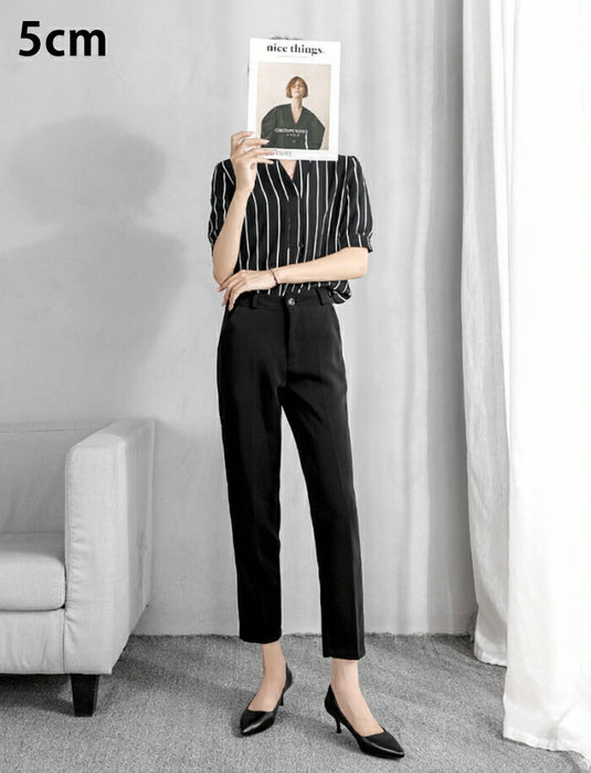 【7日内出荷】【3cm~9cmヒール】 パンプス 痛くない 歩きやすい 疲れない PU ポインテッドトゥ ピンヒール ヒールが選べる 3cm 5cm 7cm 9cm ローヒール ミドルヒール ハイヒール レディース 就活 リクルート 通勤 オフィス 冠婚葬祭 入学式 卒業式 美脚 黒 21.5 25.0