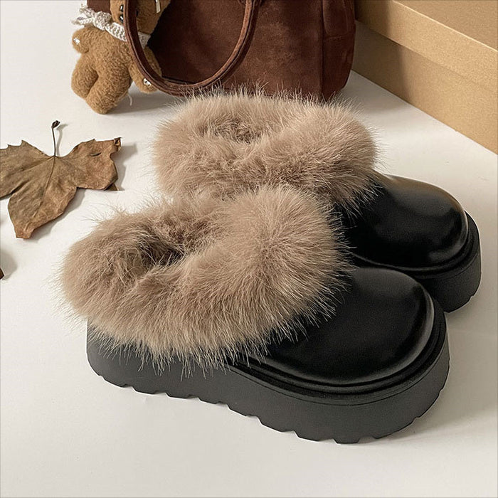 【7日内出荷】ショートブーツ あったか スノーブーツ レディース おしゃれ 冬 裏起毛 北海道 防寒 保暖 冬用 ムートンブーツ 滑らない 痛くない 履きやすい ウインターブーツ アウトドア 靴 上品 きれいめ カジュアル 大人気 大きいサイズ 春 秋 韓国 通勤 通学 原宿系 細見え 黒 ブラウン