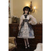 【7日内出荷】ハロウィン ゴスロリ ロリータワンピース ロリータ衣装 ロリータドレス lolita ゴシック 女の子 春 夏 ロリィタ レース 原宿 ガーリー 華やか 可愛い S/M/L