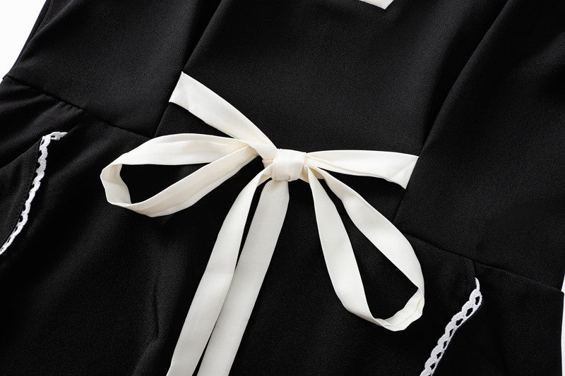 【7日内出荷】ワンピース ロングワンピース 刺ワンピース Aライン ワンピ ロングワンピ ロング マキシワンピース vネック 無地 きれいめ マキシ レイヤード風 長袖 大きいサイズ 重ね着風 秋 冬