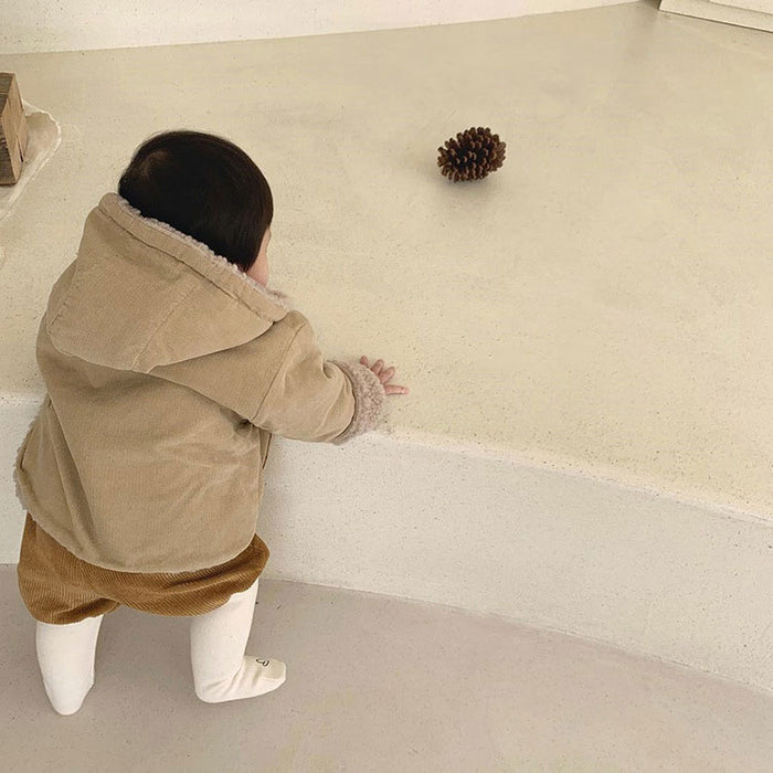 ベビー服 コート キッズ 裏起毛 アウター コート トップス  男の子 女の子 ジャケット フード付き こども 子供服 キッズ 中綿 防寒対策 暖かい 通園 春 秋 冬 おでかけ 保育園 幼稚園 裏ボア  出産祝い