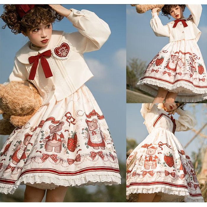 【7日内出荷】2点セットコスプレ 衣装 クリスマス ゴスロリ パンク ロリータ ジャケット アウター スカート 衣装 制服 文化祭 学園祭 衣装 ハロウィンコスチューム ハロウィンコスプレ