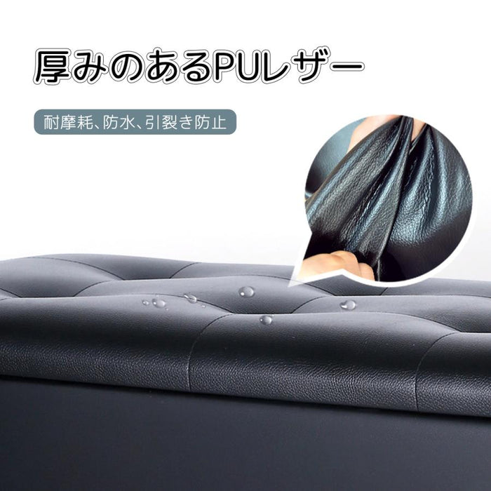 RAKU 楽譜収納付き ピアノ椅子 ピアノイス イス ベンチタイプ 高さ微調整可能 無段階ネジ式昇降 二人掛け 幅76cm*奥行36cm ピアノベンチ ピアノスツール