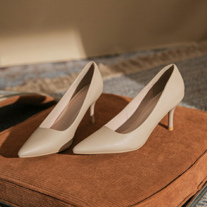 【7日内出荷】【3cm~7cmヒール】パンプス 痛くない 歩きやすい 走れる 疲れない ポインテッドトゥ ヒールが選べる ローヒール ミドルヒール ハイヒール 柔らかい レディース きれいめ ピンヒール 通勤 オフィス 結婚式 入学式 美脚 黒 白 ベージュ ブラウン