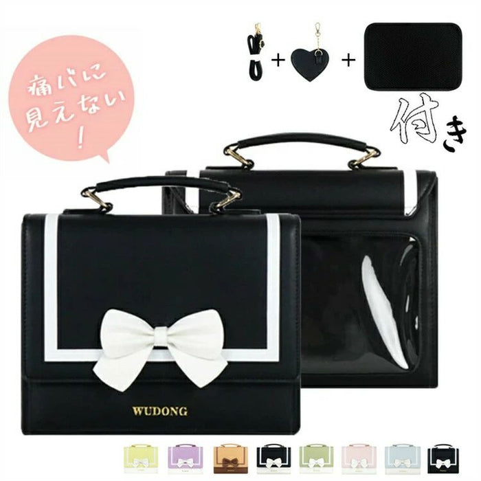 【7日内出荷】【2way 】 おしゃれ お出かけ 通勤 大人 手提げ 斜めがけ 軽い  レディース ショルダーバッグ 痛バッグ 痛ショルダー 痛バに見えない 推し活バッグ 見せる 収納 推し活グッズ