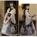 【7日内出荷】ハロウィン ゴスロリ ロリータワンピース ロリータ衣装 ロリータドレス lolita ゴシック 女の子 春 夏 ロリィタ レース 原宿 ガーリー 華やか 可愛い S/M/L