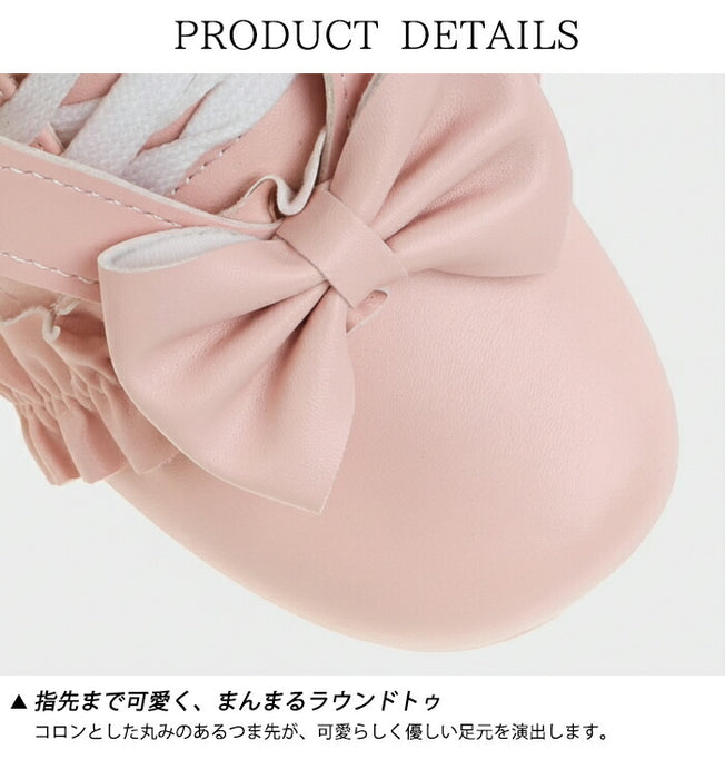 【5cmヒール】ロリータ ブーツ 厚底ブーツ レディース キッズ 子供 靴 ショート丈 編み上げブーツ お姫様 お嬢様 ロリィタ いちご リボン レース  太ヒール 歩きやすい 痛くない サイドジップ かわいい 七五三 コスプレ お茶会 発表会 黒 白 秋冬