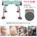 RAKU 介護用シャワーチェア バスチェア 風呂椅子 介護用チェア シャワーチェア シャワー椅子 軽量アルミ製 高さ6段階調節可能 背もたれ 肘掛け付き 跳ね上げ式肘掛け ワイドゴムキャット付き 工具不要 組み合わせ簡単 介護用品