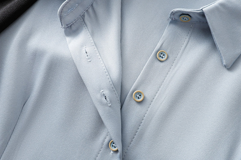 【7日内出荷】ワンピース ロングワンピース 切り替えワンピース Aライン ワンピ ロングワンピ ロング マキシワンピース 襟 無地 きれいめ シンプル マキシ レイヤード風 長袖 大きいサイズ 襟付き重ね着風 秋 冬