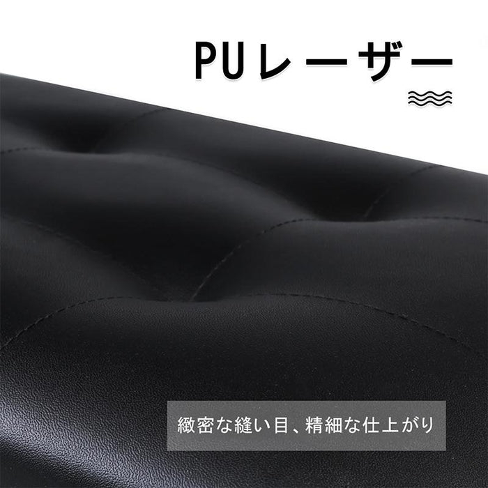 RAKU 楽譜収納付き ピアノ椅子 ピアノイス イス ベンチタイプ 高さ微調整可能 幅56.5cm*奥行34.5cm 無段階ネジ式昇降 ピアノベンチ ピアノスツール ピアノチェア