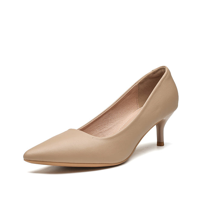 【7日内出荷】【3cm~7cmヒール】パンプス 痛くない 歩きやすい 走れる 疲れない ポインテッドトゥ ヒールが選べる ローヒール ミドルヒール ハイヒール 柔らかい レディース きれいめ ピンヒール 通勤 オフィス 結婚式 入学式 美脚 黒 白 ベージュ ブラウン