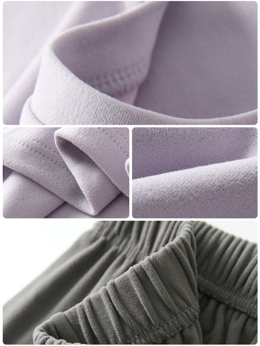 【7日内出荷】【2点セット 】ルームウェア レディース 無地 パジャマ 長袖 可愛い ゆったり 寝巻き 部屋着 秋 冬 春 夏 女性 中学生 高校生 セットアップ 韓国 カジュアル シンプル トップス 長ズボン ナイトウェア 大きいサイズ おしゃれ 大人 入院 旅行 外出 修学旅行 新生活 プレゼント ギフト M L