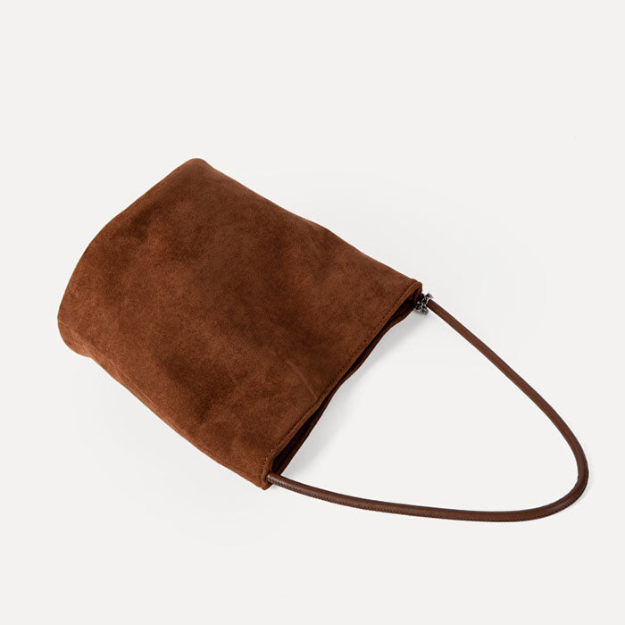 【7日内出荷】【2way】トートバッグ スウェード バッグ レディース バケツ型 ミニトートバッグ 手提げ 通勤 お仕事バッグ 鞄 ハンドバッグ ママバッグ 柔らか 大人 上品 高見え マグネット 高級感 お出かけ デート かわいい 通学 母の日 クリスマス プレゼント