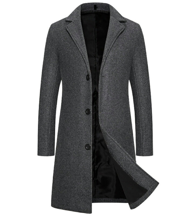 【M-5XL】チェスターコート メンズ コート ビジネス アウター ロングコート 中綿コート ジャケット スリム 細身 暖かい 防寒 厚手 メルトン カジュアル 通勤 通学 きれいめ フォーマル 冬 秋 服 全8色 黒 グレー キャメル ワインレッド 大きいサイズ