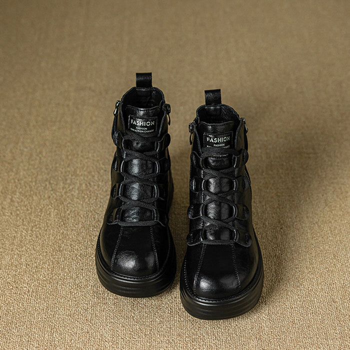 【7日内出荷】【8cm ヒール】厚底 ショートブーツ レディース ブーツ  ショート丈 PU レザーシューズ 2cmインソール 安定感 美脚 くつ 靴 通学 通勤 黒 ブラウン 裏起毛 春 秋 冬 サイドゴム ラウンドトゥ 厚底ブーツ おしゃれ 韓国 歩きやすい 疲れない 滑りにくい 大きいサイズ 22cm～25cm