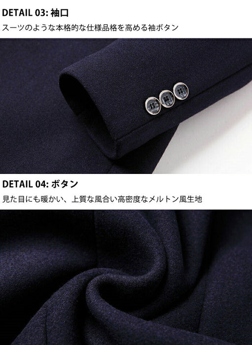 【M-3XL】チェスターコート メンズ ビジネス コート アウター ロングコート 中綿コート ジャケット 暖かい 防寒 厚手 カジュアル 通勤 通学 冬 秋物 シンプル 無地 カジュアル 冬服 秋服 おしゃれ 20代 30代 40代 50代 黒 グレー レッド 大きいサイズ