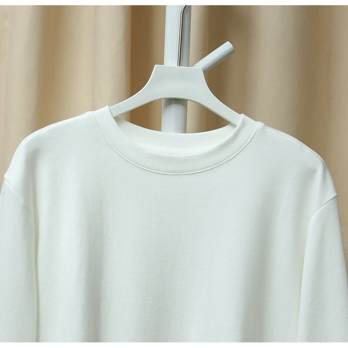 【7日内出荷】レイヤード ロンT レース 袖 裾 レースインナー トップス レディース レース レイヤードトップス 長袖 Tシャツ カットソー インナー チュニック 無地 透け 肌着 重ね着 きれいめ 大きいサイズ 体型カバー お尻が隠れる 厚手 白 黒 秋 冬