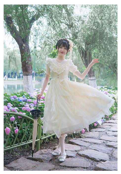 【7日内出荷】Lolita系 ロリータ ワンピース ロリータドレス ワンピース コスプレ メイド服 コスチューム 衣装 Lolita 文化祭 学園祭  変装 レディース ゴスロリ ハロウイン ドレス 可愛い写真 姫様 ワンピ ゴスロリ  少女 ハロウィーン 洋服