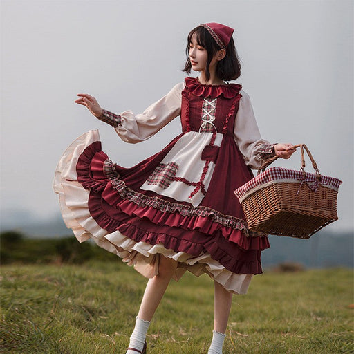 氷糖ボクスLolitaBox レトロ軍服風ロリータ【校友会】ロリィタ