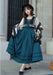 【7日内出荷】ロリータ服 ロリータファッションドレスワンピース 春夏 春秋 フレア ロング 長袖 ワンピース 制服 ドレス ロング スカート 大正ロマン ロリータ ゴシック ロリ 衣装 撮影 姫