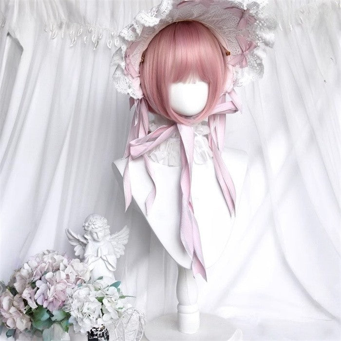 【7日内出荷】ロリータ ウィッグ ピンク ツインテール ロングカール 三層カール 前髪あり 耐熱 高品質 フルウィッグ 自然 ふんわり ヘア レディース コスプレ ハロウィン 撮影 イベント おしゃれ 可愛い