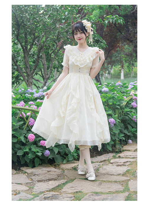 【7日内出荷】Lolita系 ロリータ ワンピース ロリータドレス ワンピース コスプレ メイド服 コスチューム 衣装 Lolita 文化祭 学園祭  変装 レディース ゴスロリ ハロウイン ドレス 可愛い写真 姫様 ワンピ ゴスロリ  少女 ハロウィーン 洋服