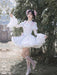 ロリータ ワンピース 刺繍プリント袖チャイナドレスlolita春夏秋冬 スカート 洋服 cosplay lolita服 甘ロリ姫 コスプレ ジャンパースカート 森ガール 衣装 女の子 ゆめか お嬢様 通勤 学園祭 文化祭 撮影 ドレス 服