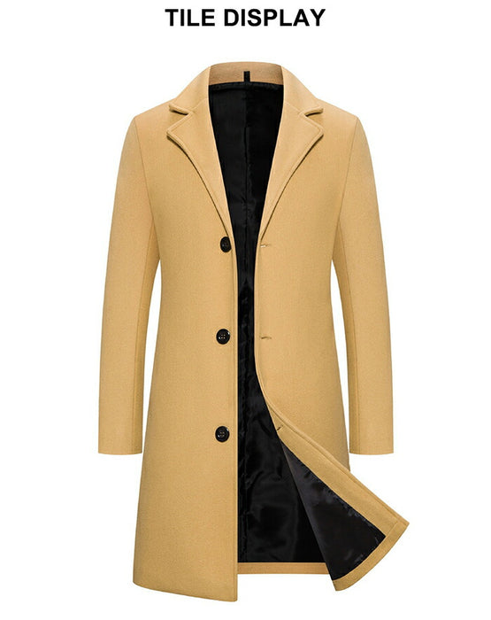 【M-5XL】チェスターコート メンズ コート ビジネス アウター ロングコート 中綿コート ジャケット スリム 細身 暖かい 防寒 厚手 メルトン カジュアル 通勤 通学 きれいめ フォーマル 冬 秋 服 全8色 黒 グレー キャメル ワインレッド 大きいサイズ
