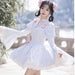 ロリータ ワンピース 刺繍プリント袖チャイナドレスlolita春夏秋冬 スカート 洋服 cosplay lolita服 甘ロリ姫 コスプレ ジャンパースカート 森ガール 衣装 女の子 ゆめか お嬢様 通勤 学園祭 文化祭 撮影 ドレス 服