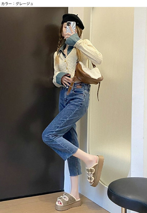 【7日内出荷】【 5cmヒール】厚底ボアサンダル レディース ファーサンダル ボア もこもこ 5cmヒール 歩きやすい つっかけ 暖かい 冬用サンダル 防寒 痛くない ダブルベルト 秋冬ルームシューズ 外履き 室内履き オフィス 20代 30代 シューズ 靴 ブラウン グレージュ