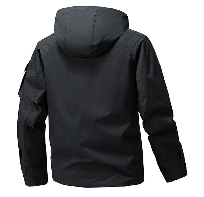 ウンテンパーカー マウンテンパーカー メンズ ジャケット ジャンパー 防寒 防風 秋服 春服 秋冬 ライトアウター フード付き 厚手 撥水 ゴルフウェア アウトドア カジュアル おしゃれ スポーツ 通勤 通学 登山 釣り キャンプ 大きいサイズ