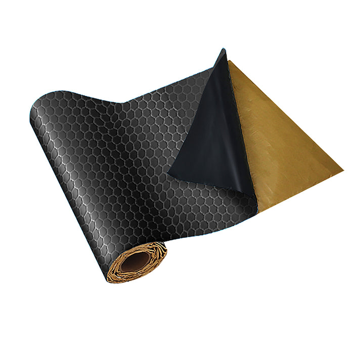 RAKU デッドニングシート 吸音材 アルミニウム 吸音 断熱  制振シート 防音シート 1ロール 2m/5m 車 カー用品 防振材 厚み2mm ハサミでカット可能 DIY  ビビリ音