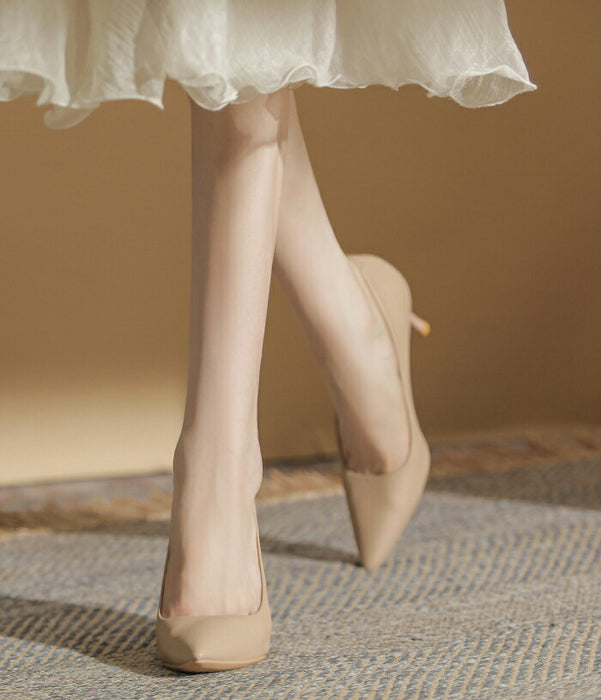 【7日内出荷】【3cm~7cmヒール】パンプス 痛くない 歩きやすい 走れる 疲れない ポインテッドトゥ ヒールが選べる ローヒール ミドルヒール ハイヒール 柔らかい レディース きれいめ ピンヒール 通勤 オフィス 結婚式 入学式 美脚 黒 白 ベージュ ブラウン