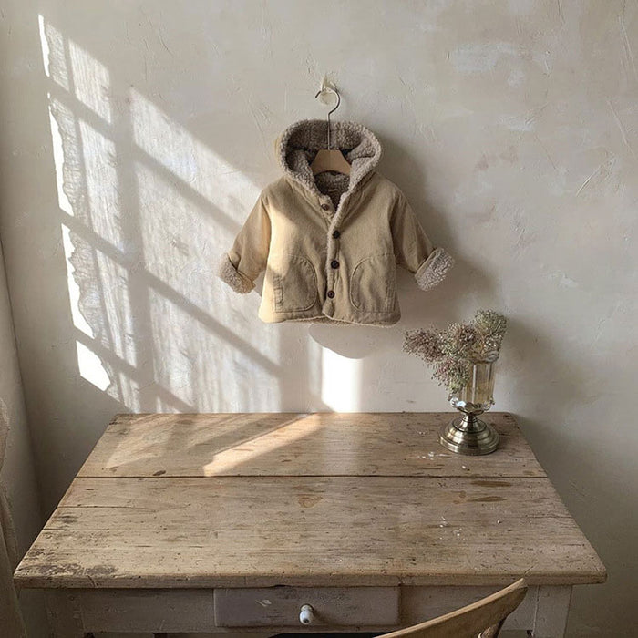 ベビー服 コート キッズ 裏起毛 アウター コート トップス  男の子 女の子 ジャケット フード付き こども 子供服 キッズ 中綿 防寒対策 暖かい 通園 春 秋 冬 おでかけ 保育園 幼稚園 裏ボア  出産祝い