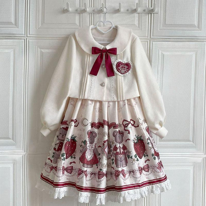 【7日内出荷】2点セットコスプレ 衣装 クリスマス ゴスロリ パンク ロリータ ジャケット アウター スカート 衣装 制服 文化祭 学園祭 衣装 ハロウィンコスチューム ハロウィンコスプレ