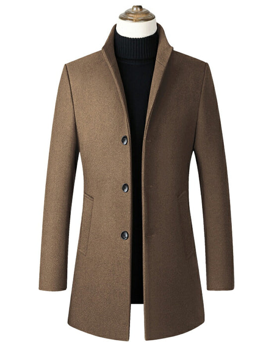 【裏地が選べる】チェスターコート メンズ ジャケット ビジネス アウター 厚手 中綿コート 中綿ジャケット ウールコート ロングコート 暖か 防寒 アウター カジュアル おしゃれ シンプル 無地 通勤 男性 秋冬 服 ブルゾン 黒 グレー ワインレッド ネイビー キャメル