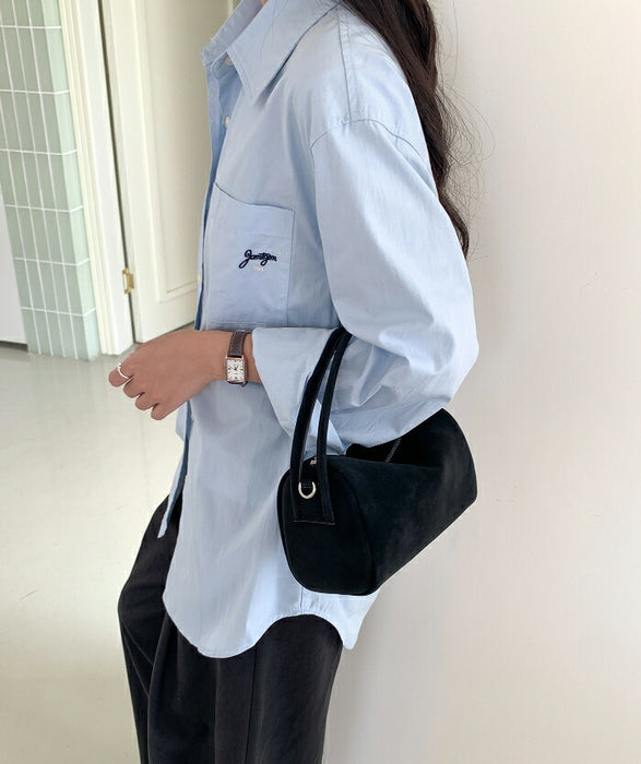 【2way】スエード調 ショルダーバッグ レディース 斜めがけ 手提げ スエードバッグ トートバッグ ボストンバッグ ハンドバッグ 肩掛けバッグ ミニ 柔らか きれいめ 大人可愛い 小さい 鞄 高級感 おしゃれ 秋 冬 通勤通学 お仕事バッグ お出かけ