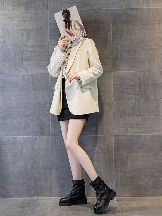 【7日内出荷】ショートブーツ レディース 厚底 ブーツ 太ヒール ラウンドトゥ 秋ブーツ 靴 カジュアル おしゃれ ナウシカブーツ 痛くない 履きやすい 柔らかい 幅広 ゆったり エスニックブーツ きれいめ シンプル 大人気 美脚 春夏秋冬 韓国 通勤 仕事 PU 合皮 原宿系 細見え 黒 ブラウン