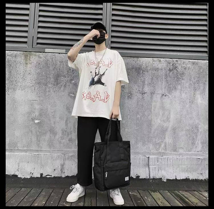 【7日内出荷】【2way】トートバッグ ポケット多い メンズ レディース トートバック おしゃれ 軽量 肩掛け 軽い 黒 ユニセックス 撥水 無地