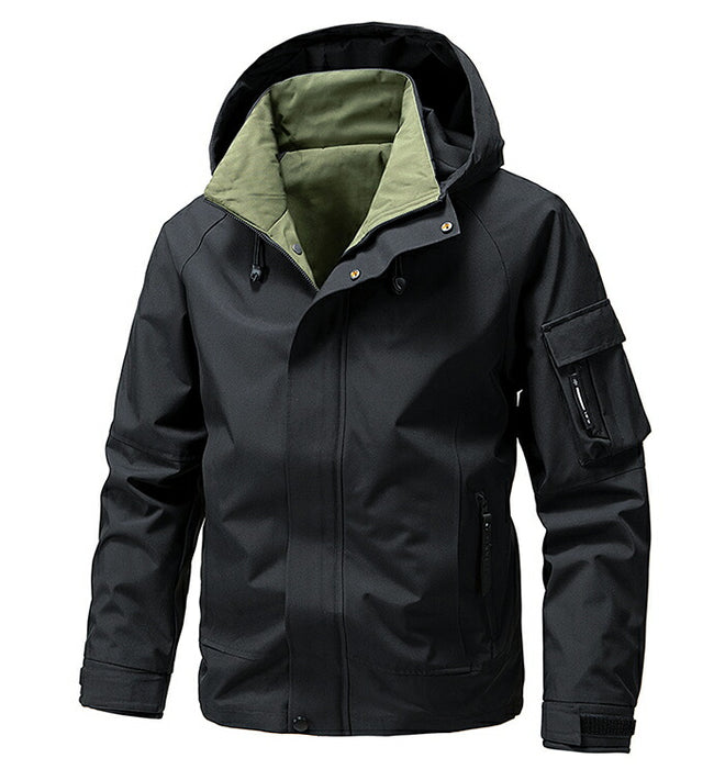 ウンテンパーカー マウンテンパーカー メンズ ジャケット ジャンパー 防寒 防風 秋服 春服 秋冬 ライトアウター フード付き 厚手 撥水 ゴルフウェア アウトドア カジュアル おしゃれ スポーツ 通勤 通学 登山 釣り キャンプ 大きいサイズ