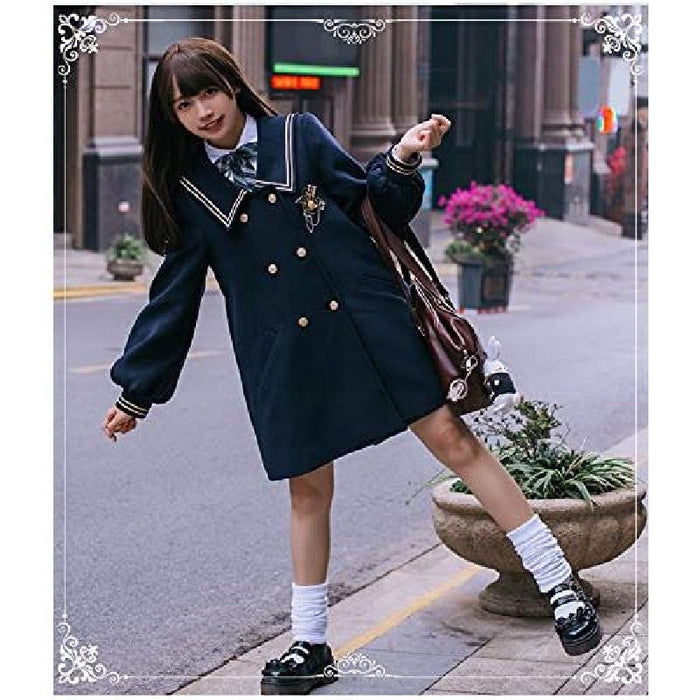 【7日内出荷】ジャケット ロリータ コート ラシャコート 洋服 学院風 可愛い秋冬コート ゴスロリ 森ガール ガールズ コスプレ cosplay lolita