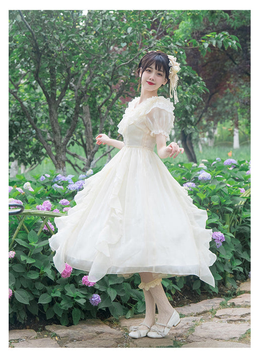 【7日内出荷】Lolita系 ロリータ ワンピース ロリータドレス ワンピース コスプレ メイド服 コスチューム 衣装 Lolita 文化祭 学園祭  変装 レディース ゴスロリ ハロウイン ドレス 可愛い写真 姫様 ワンピ ゴスロリ  少女 ハロウィーン 洋服