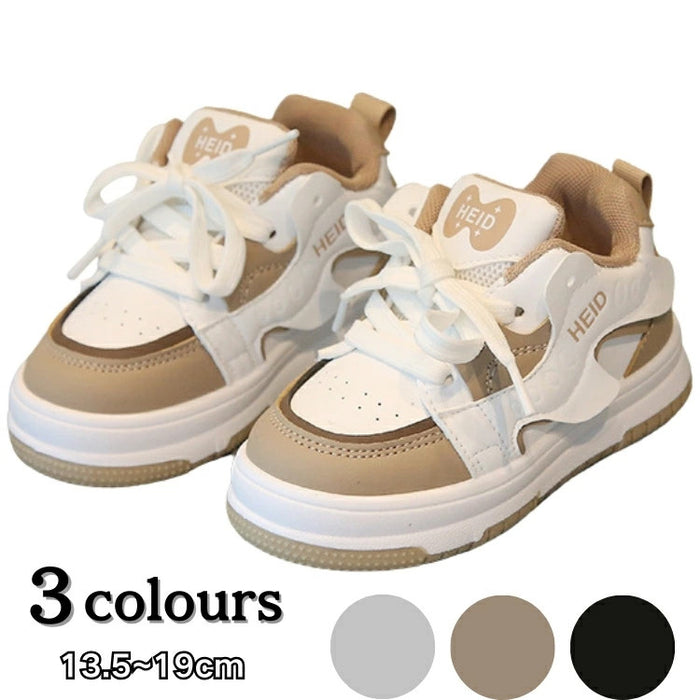 【7日内出荷】子供靴 キッズ スニーカー 幼児 シューズ 子ども 秋 きれいめ 運動靴 歩きやすい スポーツシューズ 子供 グレー カーキ 黒 キッズ シューズ 女の子 男の子 小学生 外出 滑り止め 屈曲性 柔らかい 疲れない アウトドア 滑りにくい 子供 スニーカー 14 15 16 17 18 19cm