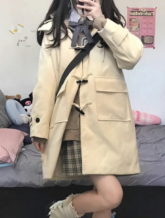 【7日内出荷】ダッフルコート レディース スクールコート 中綿 キルティング ロング丈 フード付き アウター ジャケット 学生 通学 制服コーデ JK きれいめ カジュアル ゆったり 体型カバー おしゃれ 暖かい 防寒 厚手 通勤 デート プレゼント 彼女 娘
