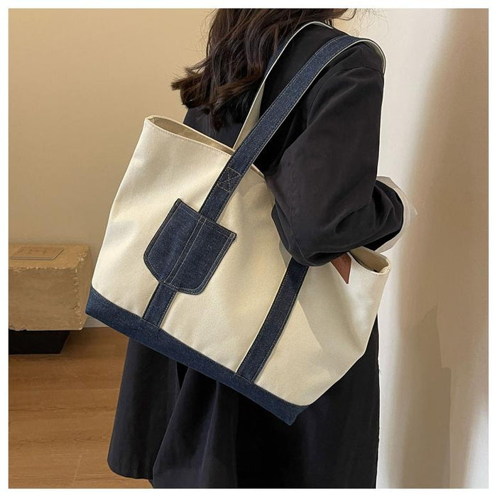 【7日内出荷】【2way】レディース 大容量 A4 対応 トートバッグ 帆布キャンバスバッグ 通勤 通学 おしゃれ シンプル 高品質