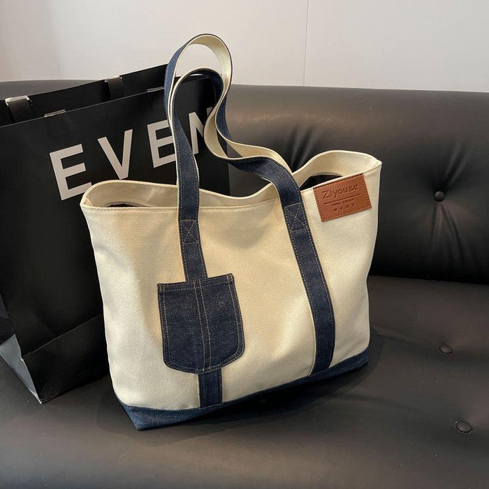 【7日内出荷】【2way】レディース 大容量 A4 対応 トートバッグ 帆布キャンバスバッグ 通勤 通学 おしゃれ シンプル 高品質