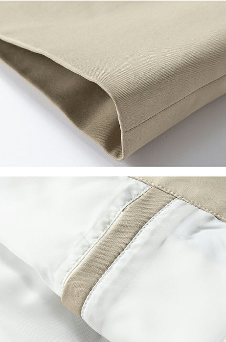 【S-3XL】レンチコート メンズ ロングコート アウター スプリングコート ビッグシルエット ビジネスコート 通勤 通学 ダブルブレスト ベルト付き シンプル 無地 大人カジュアル おしゃれ  紳士服 ゆったり 秋物 秋冬 黒 ベージュ 大きいサイズ